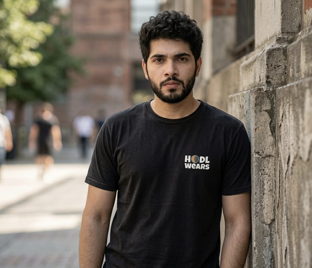 Buy The Dip, Vintage Black Bitcoin T-Shirt - Image 2